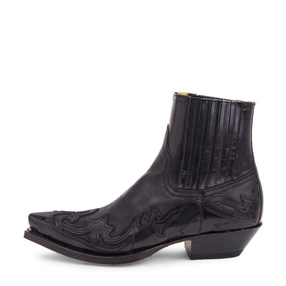 Bottes de Cowboy Western en Cuir Unisexe - Etienne