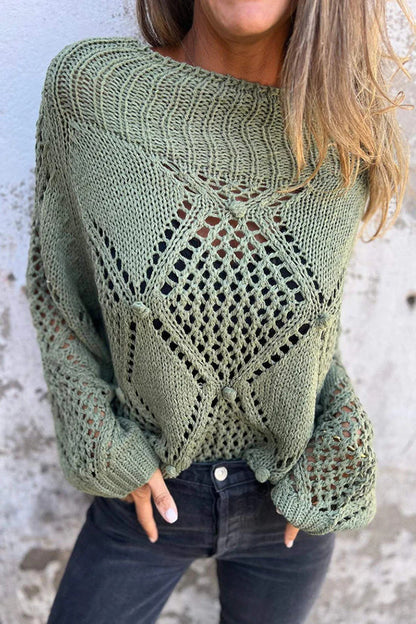 Xemma Sweater | Pull tricoté ample