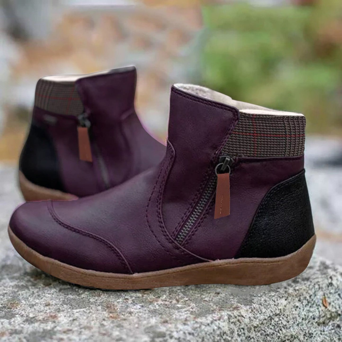 Aenor | Bottes orthopédiques en cuir imperméable