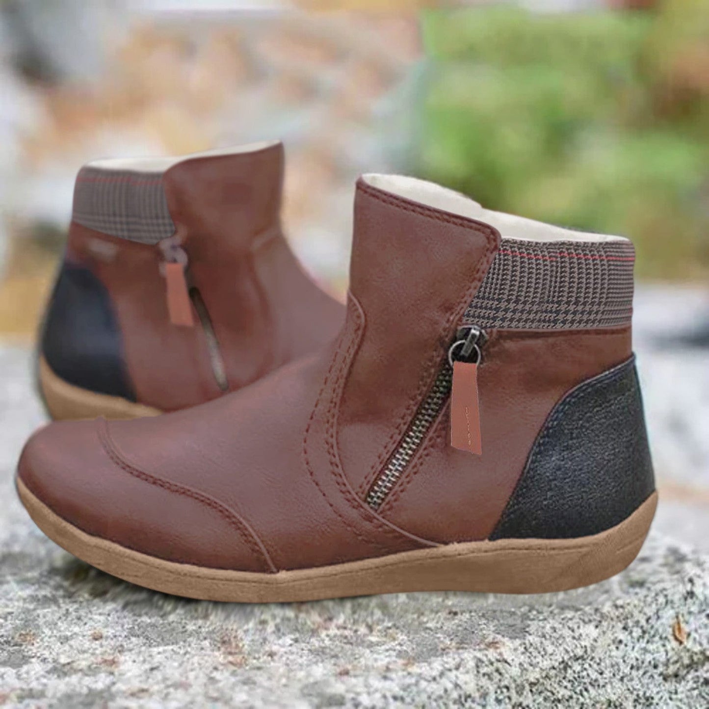 Aenor | Bottes orthopédiques en cuir imperméable