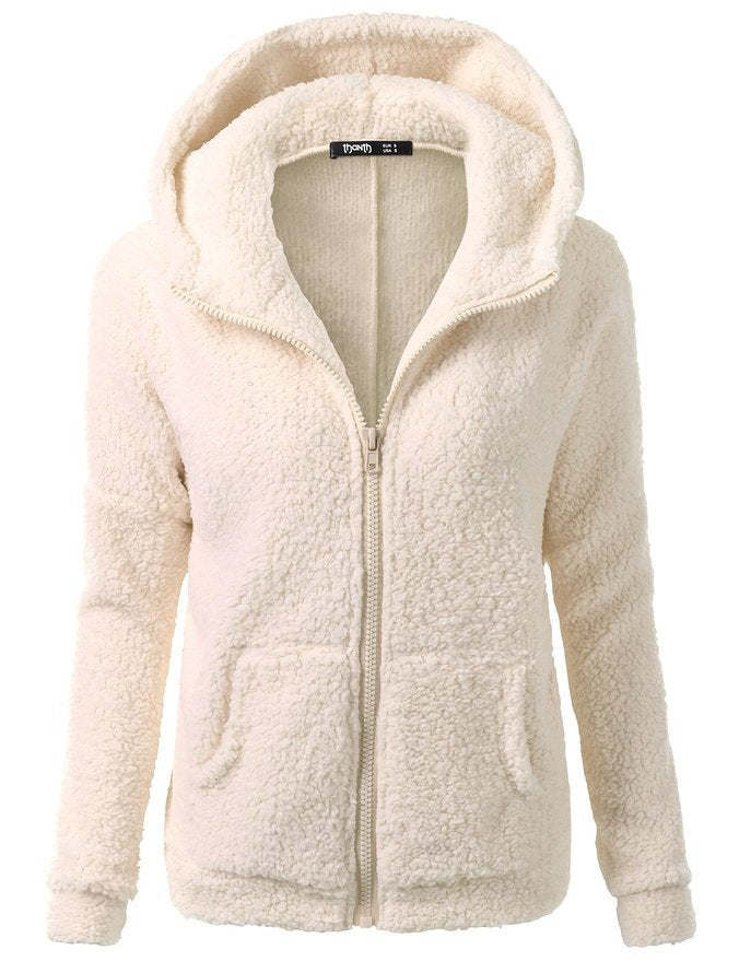 Chloe - Soft Fleece Cardigan - Chaud et polyvalent