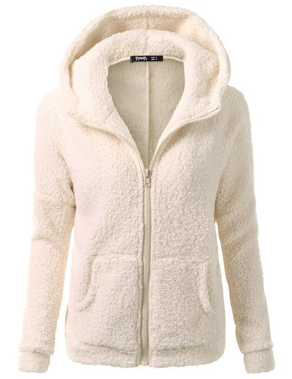 Chloe - Soft Fleece Cardigan - Chaud et polyvalent