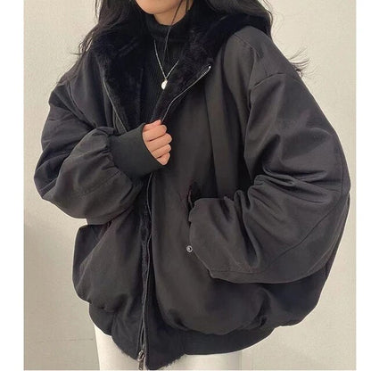 Yumi - manteau surdimensionné de luxe pour l'hiver