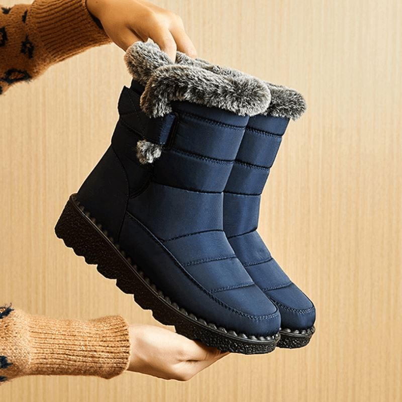 Bottes d'hiver chaudes avec doublure en fourrure | Stacy - Confortables et tendance - Parfaites pour les conditions météorologiques hivernales