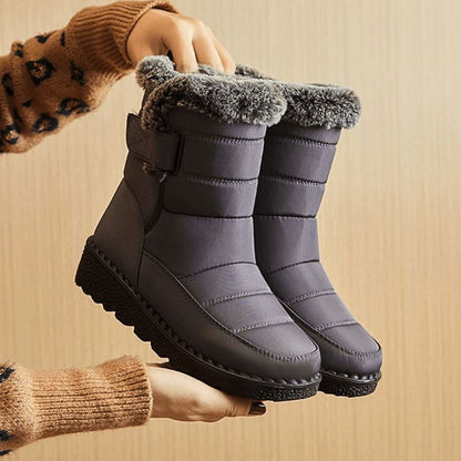 Bottes d'hiver chaudes avec doublure en fourrure | Stacy - Confortables et tendance - Parfaites pour les conditions météorologiques hivernales