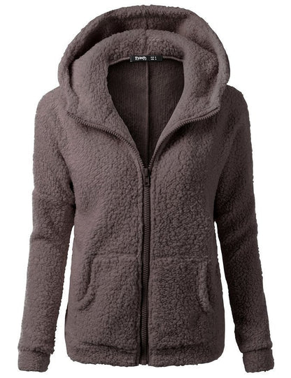 Chloe - Soft Fleece Cardigan - Chaud et polyvalent