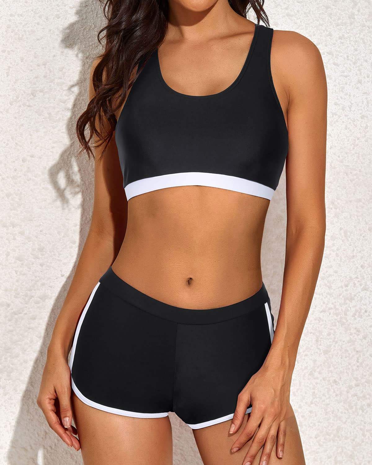 Ensemble Sporty Top et Short pour femmes