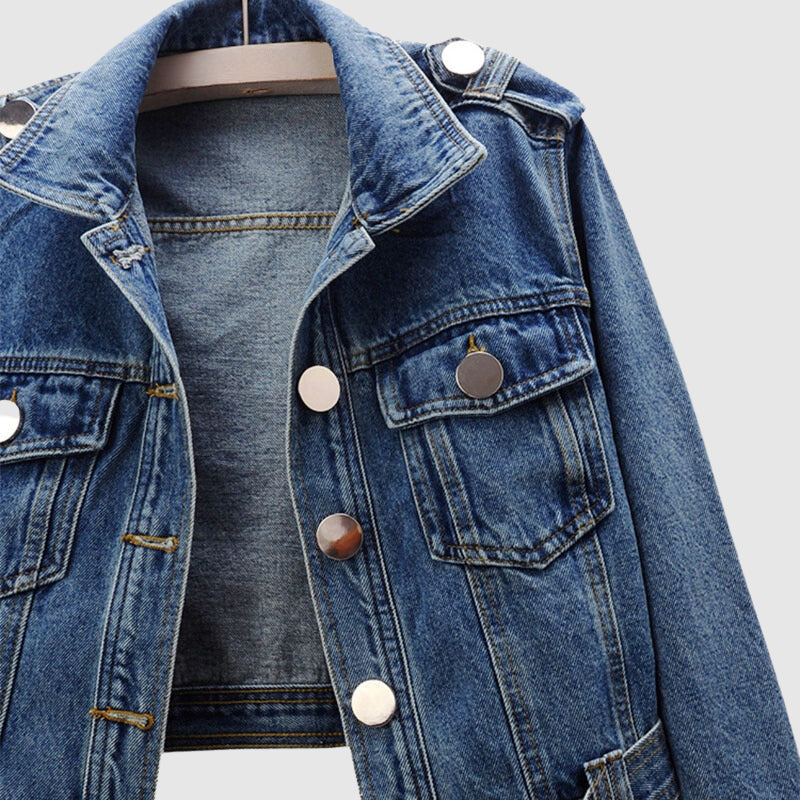 Veste en jean classique pour femmes