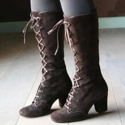 Bottes pointues à hauteur de genou - Noir - Mode et élégance - Parfaites pour toutes les occasions