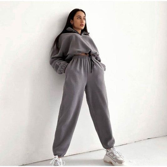 Heidi-Mode - Jogging gris pour femmes