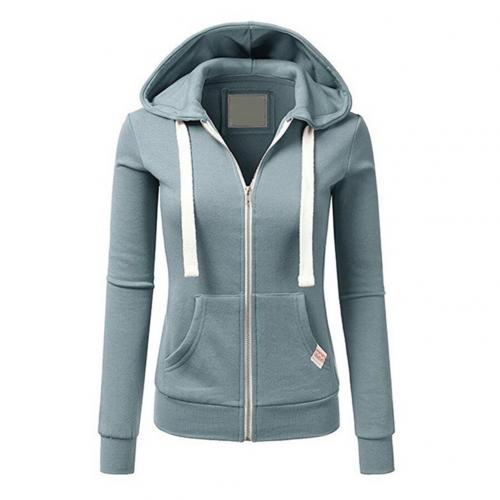 Wustina Hoodie | Hoodie zippé en laine pour femmes