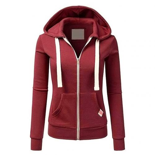 Wustina Hoodie | Hoodie zippé en laine pour femmes