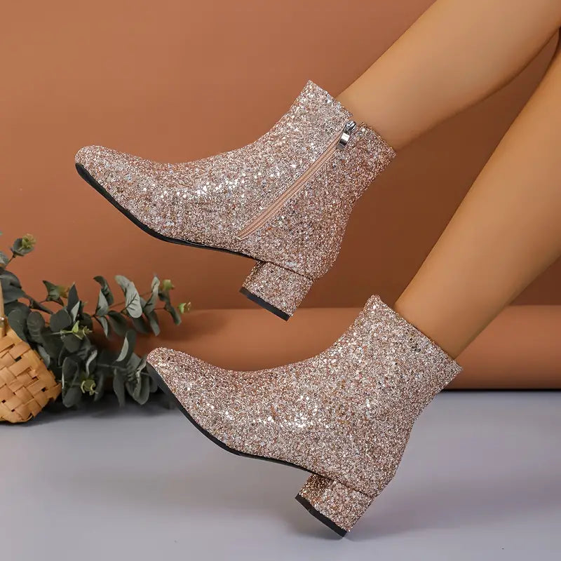 Bottes Raelene | Bottes de fête à paillettes