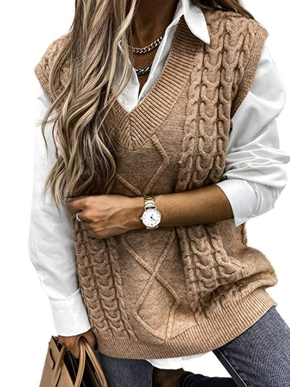 Stellna | Gilet en tricot pour femme | Hiver