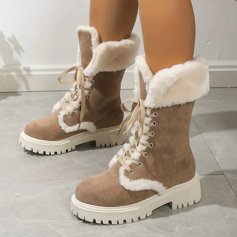 Bottes d'hiver mi-mollet - Yashita