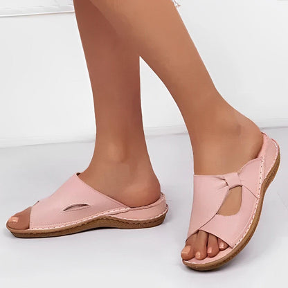 Gwladys Sandals | Sandales en cuir orthopédique