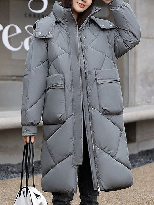 Veste d'hiver matelassée pour femmes