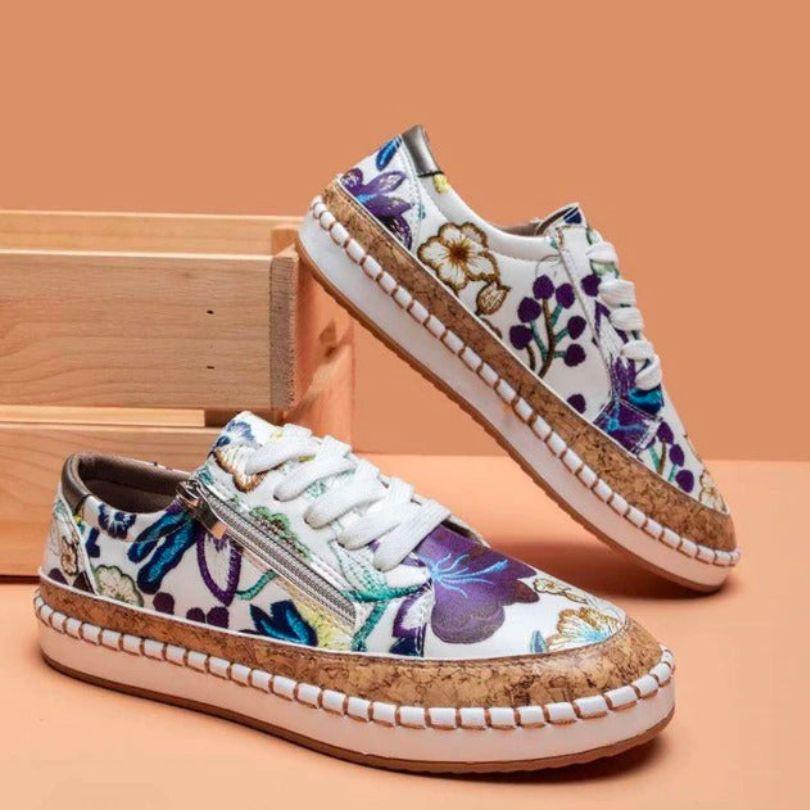 Hedvig Shoes | Chaussures orthopédiques à fleurs