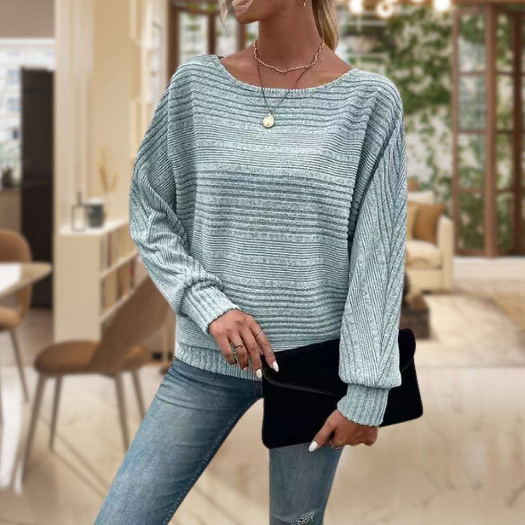 Zorine Sweater | Pull rayé pour femme