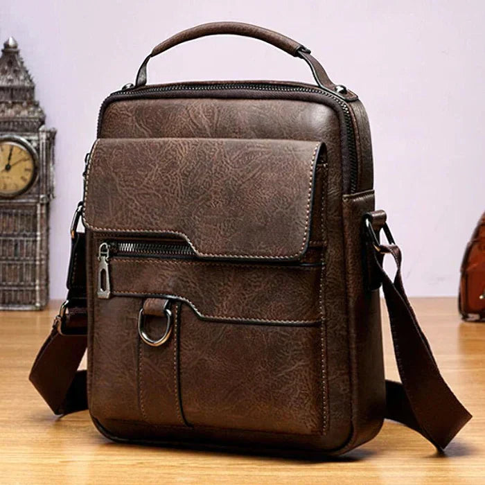 Quinn - Sac en Cuir Messenger Stylé