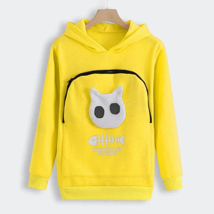 Silke - Hoodies d'hiver unisexes avec pochette pour petits chiens et chats