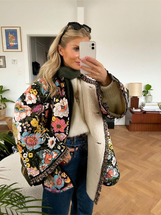 Manteau artistique et unique pour femme - Luna