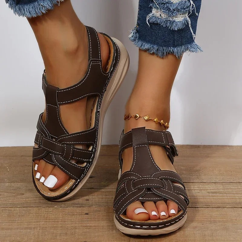 Julia | Sandales en cuir confortables