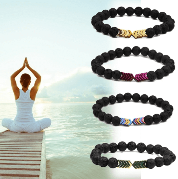 Bracelet anti-stress | Bracelet atomiseur d'huile