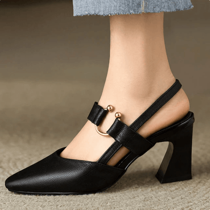 Quara talons | Femmes talons en cuir