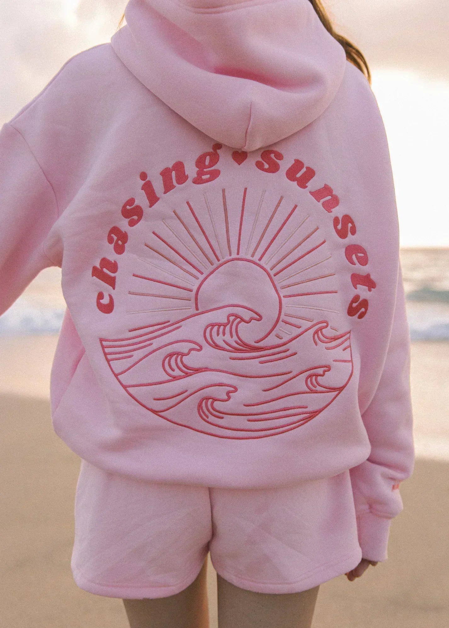 Waele Hoodie | Chasing Sunsets Graphic Hoodie