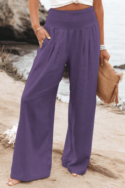 Clara - Élégante et Confortable Pantalon Palazzo pour Femmes