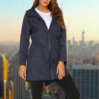 Veste de pluie imperméable pour femmes en extérieur