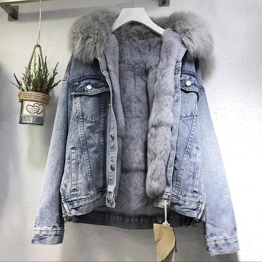 Veste denim tendance pour femmes - Mijke