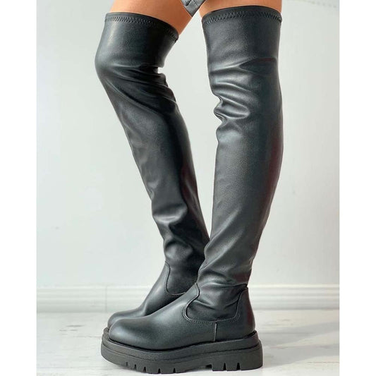 Bottes d'hiver hautes au genou - Zelie