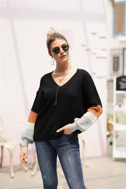 Pull simple à col rond pour femmes