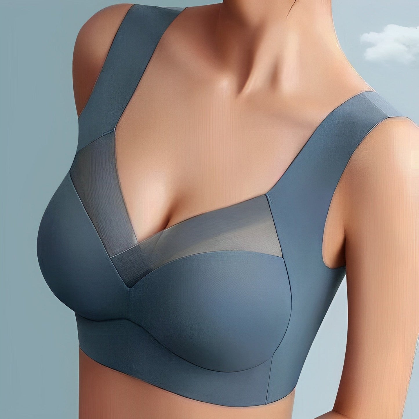 Heidi-Mode - Soutien-gorge ergonomique sans couture pour femmes Top