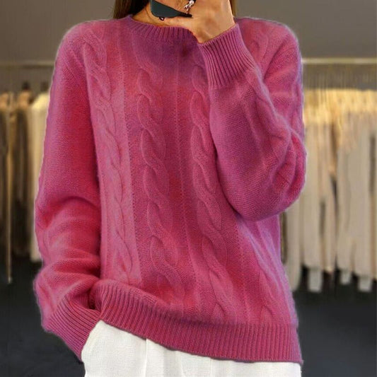 Pull chaud en tricot pour femmes