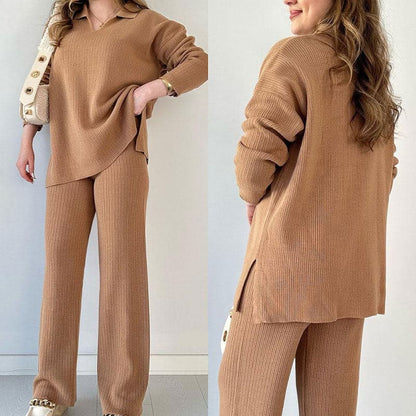 Melanette - Ensemble chemise et pantalon décontractés pour femmes