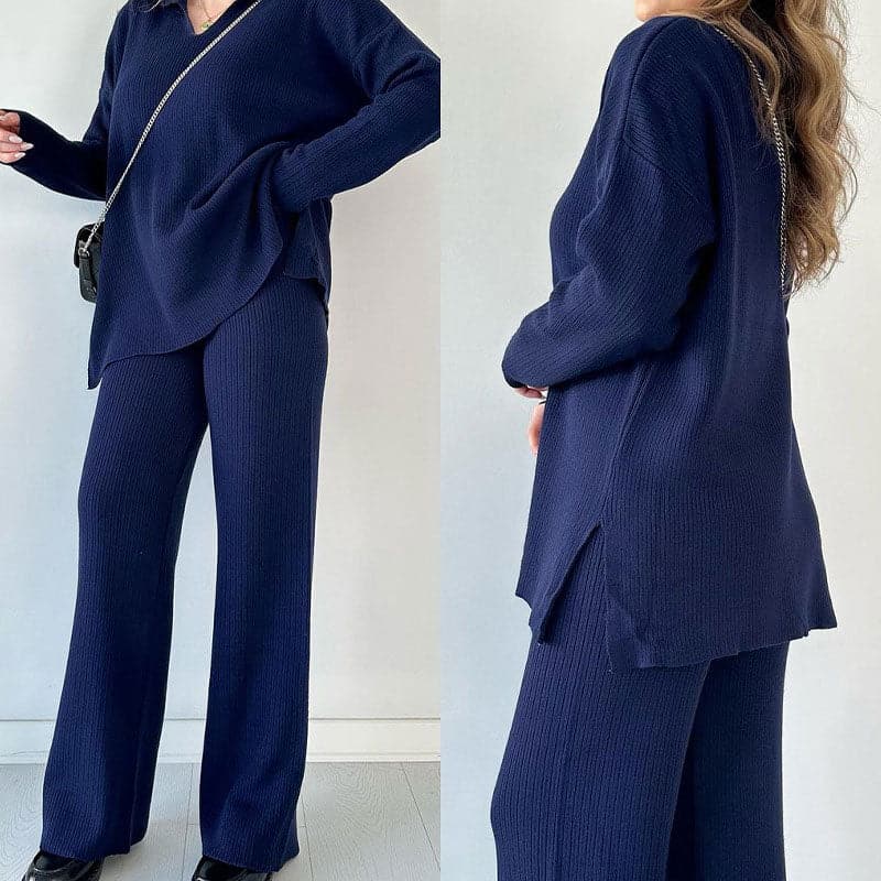 Melanette - Ensemble chemise et pantalon décontractés pour femmes