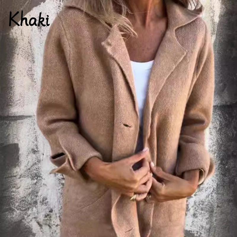 Lotteyla - Manteau long chic pour femmes