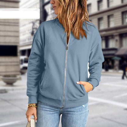 Rianne - Chic Zipped Bomber for Women