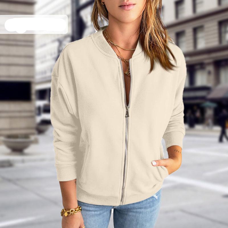 Rianne - Chic Zipped Bomber for Women