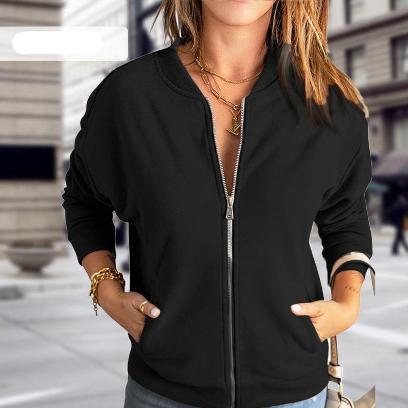 Rianne - Chic Zipped Bomber for Women