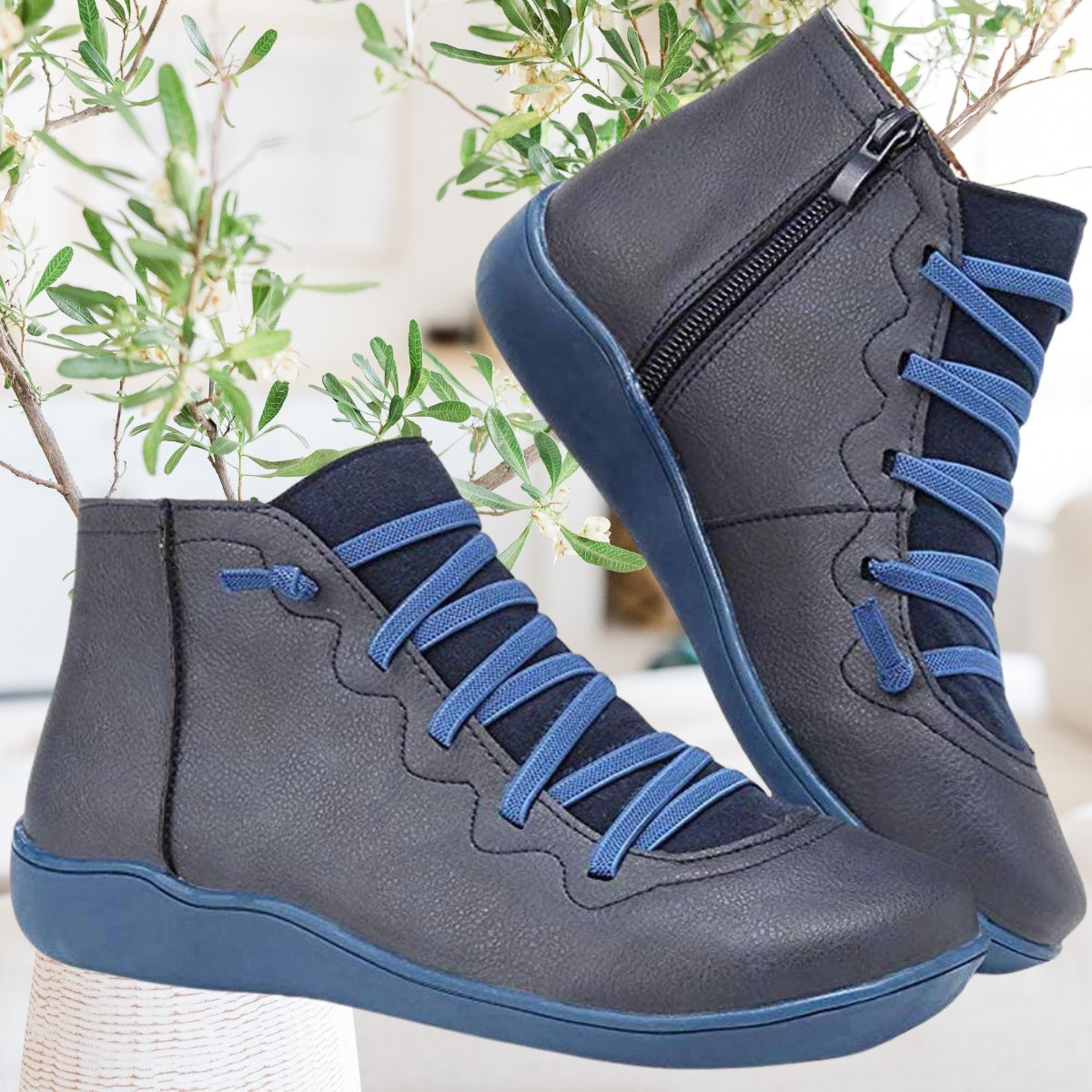 Chaussures en cuir colorées - Ariya