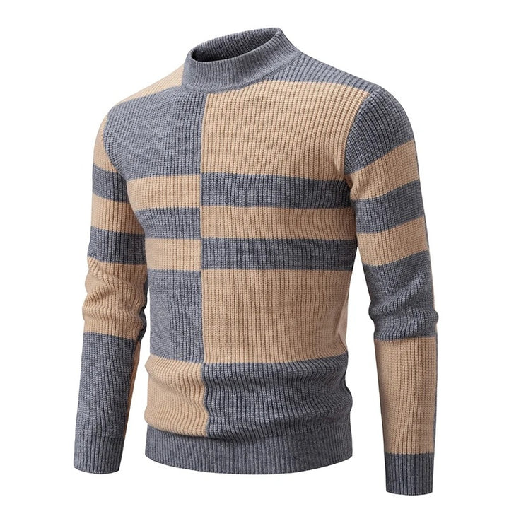 Pull Homme aux Tons Automnaux Riches