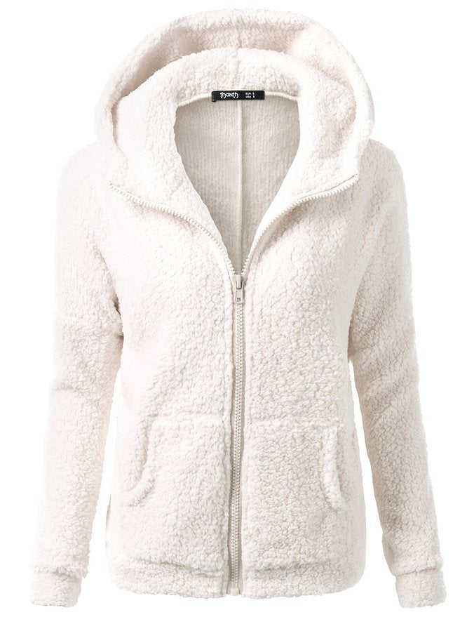 Chloe - Soft Fleece Cardigan - Chaud et polyvalent