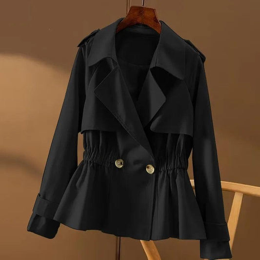 Trench noir court | Isabel Coat